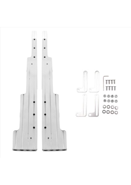 V8 Buji Teli Tezgahlar Için Ayırıcı Bölme Tutucuları 40375 Chevy Ford Sbc Bbc Sbf Bbf 350 400 396 472 502 Gümüş (Yurt Dışından)