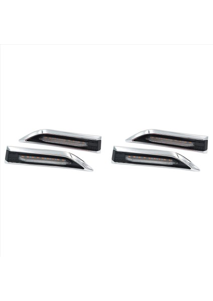 Chevrolet Cruze Için 4x Araç Sarı Işık LED LED Sinyalleri 2009-2012 2013 2014 2015 (Yurt Dışından)