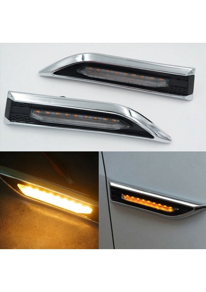 Chevrolet Cruze Için 4x Araç Sarı Işık LED LED Sinyalleri 2009-2012 2013 2014 2015 (Yurt Dışından) fiyatları