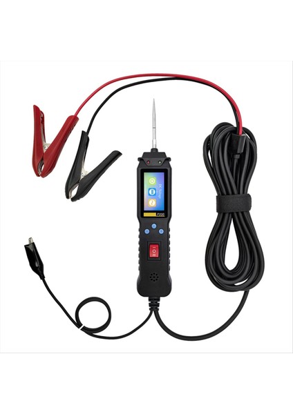 P200 Araç Elektrik Devresi Test Cihazı Prob Kalem Test Cihazı Voltaj Dirençli Test Güç Prob Kiti Otomatik Pil Teste B (Yurt Dışından)