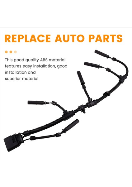 Araba Glow Fiş Köprüsü Kablo Demeti 070971277B Vw Taşıyıcı Için 2003-2010 2 5 Tdı (Yurt Dışından) indirimleri