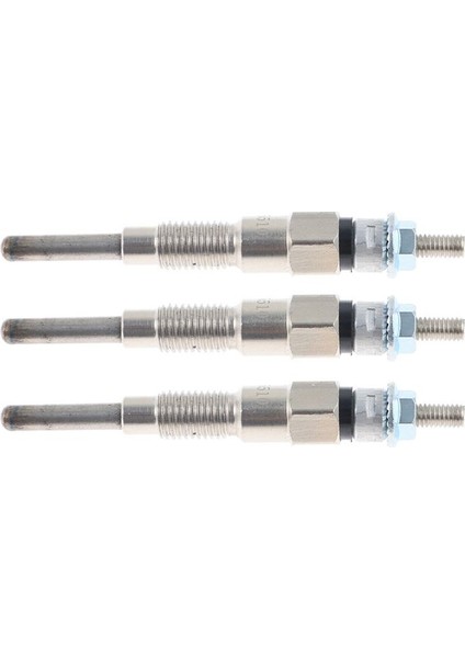 3pcs Motor Isıtıcı Parıltı Tapaları Kubota Traktör B21 B1700D B1700E Parça Numarası 16851-65512 16851-65510 (Yurt Dışından)