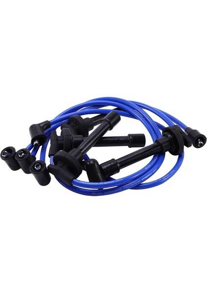 32700-PTO-100 Buji Teli Seti Honda Civic Del Sol Için Yüksek Performanslı Ateşleme Teli 1992-2002 Mavi (Yurt Dışından)