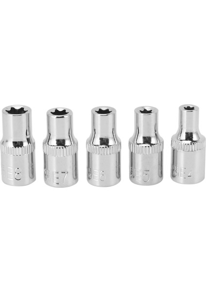 22PC Dişi E Torx Yıldız Soketi Seti Rail E4 - E20 Harici Yıldız Tork Soketi Seti (Yurt Dışından) modelleri