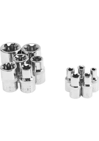 22PC Dişi E Torx Yıldız Soketi Seti Rail E4 - E20 Harici Yıldız Tork Soketi Seti (Yurt Dışından) fırsatları