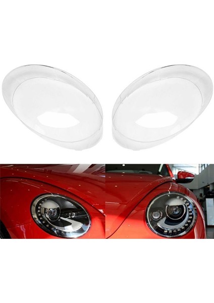 Araba Sol ve Sağ Far Kabuk Lambası Gölgesi Şeffaf Lens Kapak Vw Beetle 2013-2019 Için Far Kapağı (Yurt Dışından) fırsatları