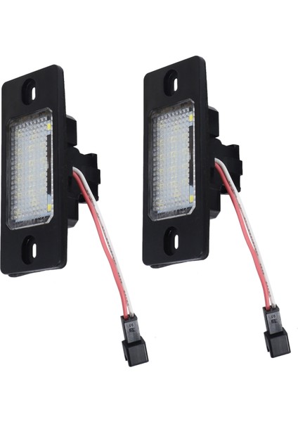 4pcs Hata Yok LED LED Numaralı Plasya Plaka Lıght Vw Volkswagen Golf 5 Touareg Touareg Tıguan Porsche Cayenne (Yurt Dışından) fiyatları