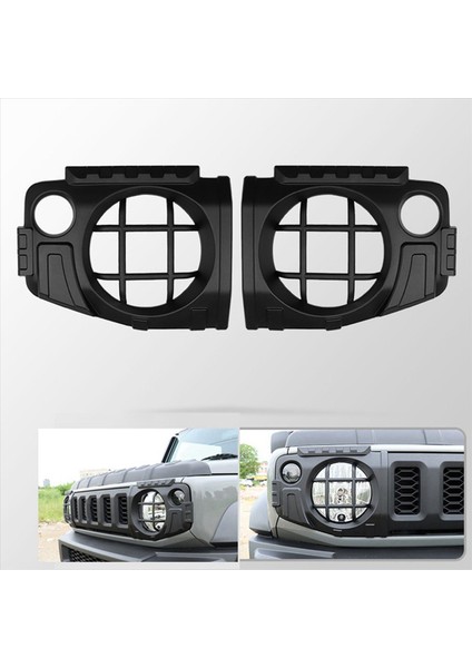 Suzuki Jimny JB64 Sierra JB74W 2019-2023 Modifiye Far Koruyucu Kapak (Yurt Dışından)