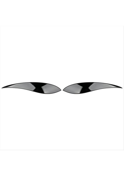 Araba Farlar Kaşları Göz Kapakları Bmw Mini Cooper F60 Için Kirpik Kafası Işık Lambası Çıkartmaları (Yurt Dışından)