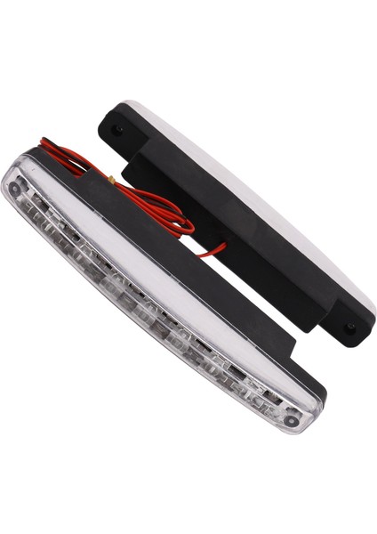 En Yeni 4pcs Li Süper Beyaz 8 LED Gündüz Koşu Işıkları 12V Dc Far Evrensel Park Lambası 12V (Yurt Dışından) indirimleri