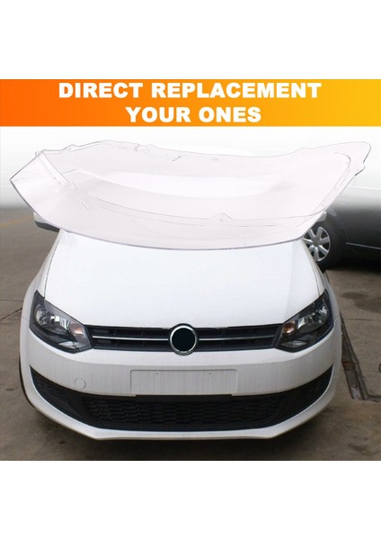 Araba Sol Far Kabuk Lambası Gölgesi Şeffaf Lens Kapak Vw Polo 2012-2013 Için Far Kapağı (Yurt Dışından) fırsatları
