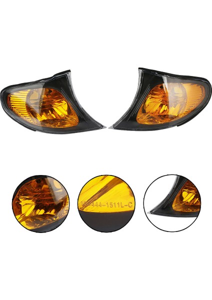 Amber Turn Signal Işık Köşesi Işık For-Bmw E46 3 Serisi 4-Door 2002-2005 Sağ (Yurt Dışından) indirimleri