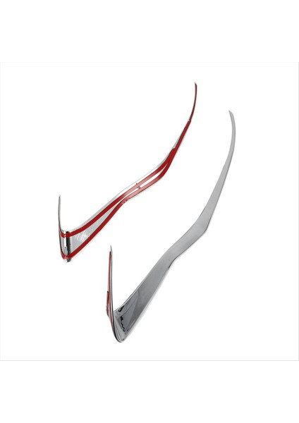 Far Kaş Şeridi Far Merkezi Sütun Dekoratif Parlak Strip Araba Ayarlama Aksesuarları Subaru Xv (Yurt Dışından) fırsatları