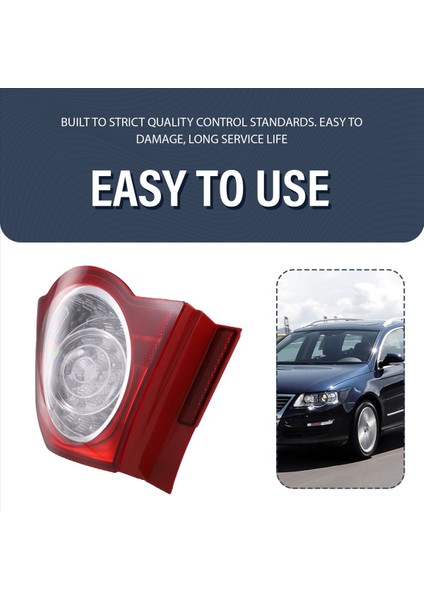 Araba Arka Dış Kuyruk Işık Arka Lamba Vw Passat B6 Sendan 2007-2011 Için (Yurt Dışından) modelleri