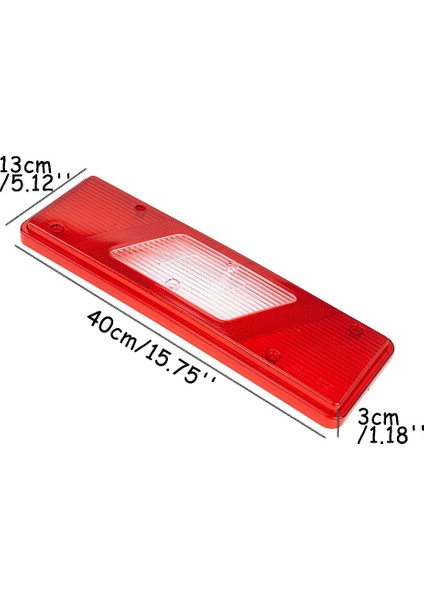 Araba Arka Tampon Reflektör Arka Kuyruk Lambası Lens Kapağı Ford Transit Mk8 2014-ON Damper Kamyon Sol (Yurt Dışından) modelleri