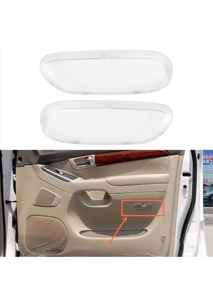 Toyota Prado LC120 LC100 Lexus ES300 LX470 GX470 Araç Kapısı Işık Hoş Geldiniz Lamba Kapağı 81310-33010 81230-33010 (Yurt Dışından) fırsatları