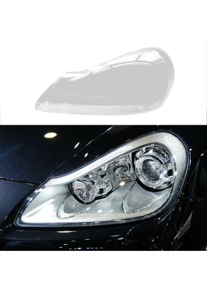 Araba Sol Far Kabuk Lambası Gölgesi Şeffaf Lens Kapak Porsche Cayenne 2007-2010 Için Far Kapağı (Yurt Dışından) fiyatları