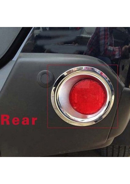 Araba Arka Sisli Lamba Çerçeve Nissan X-Trail T31 2008-2011 Kuyruk Sis Kapağı Araba Stil Aksesuarları (Yurt Dışından) fiyatları