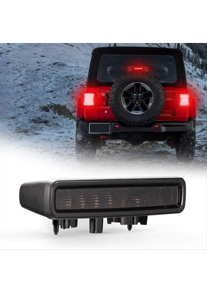 Jeep Wrangler Için LED 3 Fren Işığı Jl 2018-2024 Arka Montaj Durdurma Işık Fren Lambası Füme Lens (Yurt Dışından) fiyatları