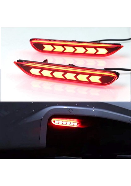 Arka Tampon Reflektörleri Nissan Altima Sedan Için Sis Fren Freni Işığı Infiniti Için Rogue Q50 Q70 Kuyruk Işık Aksesuarları (Yurt Dışından) modelleri