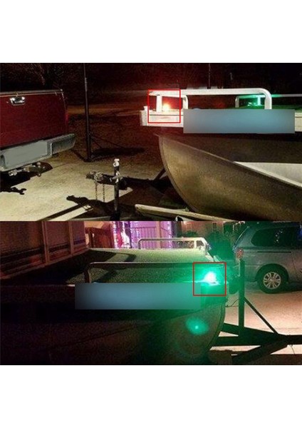 2x LED Iki Renkli Sinyal Işıkları Deniz Evrensel Navigasyon Işıkları Navigasyon Işıkları Tekne Malzemeleri (Yurt Dışından) modelleri