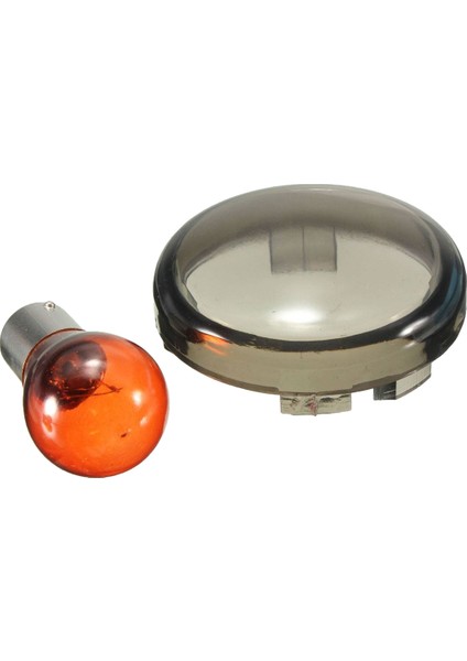 Motosiklet Turn Sinyalleri Ampuller Transformer Amber Lens Harley Davidson Sportster Softail Dyna Duman (Yurt Dışından) modelleri