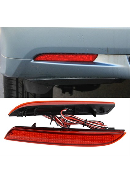 Araba Arka Tampon Reflektör Fren Lambası LED Arka Lamba HO1185103 HO1185103 Honda Cr-Z Için HO1184103 (Yurt Dışından) indirimleri