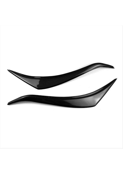 Araba Ön Far Kaş Kafa Işık Göz Kapağı Kaş Karbon Fiber Trim Sticker Toyota Spade 2012-2020 (Yurt Dışından)