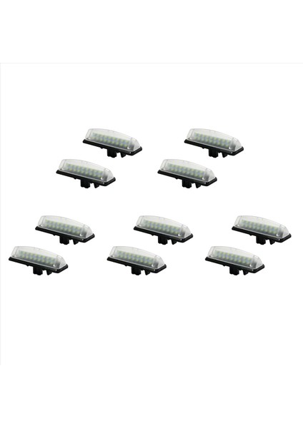 Lexus Için 10X IS300 IS200 LS430 LED Plaka Işıkları Lambalar Doğrudan Uyum Beyaz (Yurt Dışından)