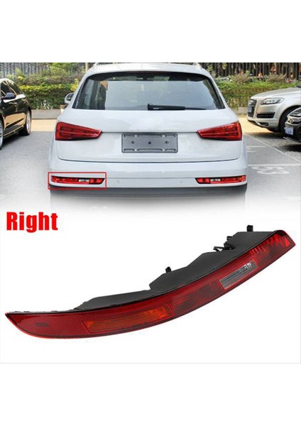 Audi Q3 2016-2018 Için Ampullü Araba Arka Tampon Kuyruğu Işık Ters Lambası (Yurt Dışından) indirimleri