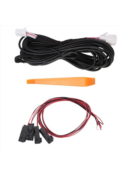 4pcs LED Ayak Işığı Ortam Işık Dekoratif Işık Özel Atmosfer Lamba Buz Mavisi Toyota Highlander 2021 2022 (Yurt Dışından)