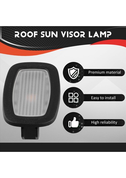 Çatı Güneş Vizör Lambası Kubbesi Işık Vanity Ayna Işık A0009064304 Mercedes-Benz Için Cla C117 X117 W117 W176 W246 (Yurt Dışından) fırsatları