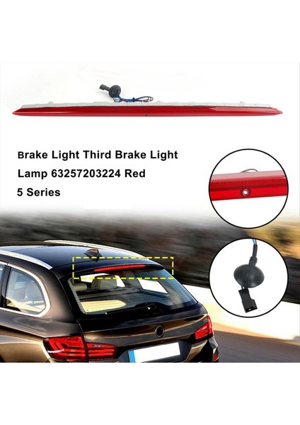 63257203224 Monte Fren Lambası Bmw 5 Serisi F11 Lcı 2009-2017 Için Üçüncü Fren Işığı Otomotivi (Yurt Dışından) modelleri