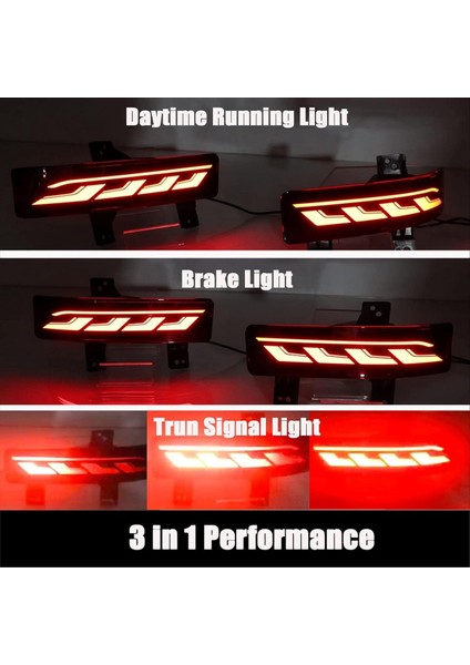 Honda Crv Cr-V 2020-2022 Dönüş Sinyali Işıkları Için Arka Tampon Reflektör Sis Işığı Gündüz Çalışma Işık Fren Lambası (Yurt Dışından) fiyatları