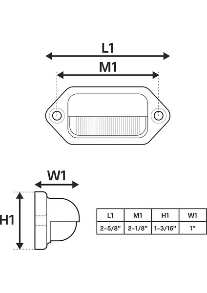 2x LED Plaka Işık Su Geçirmez Plaka Kuyruk Işığı Römorklar Rv Kamyonlar Tekneler (Yurt Dışından) fırsatları