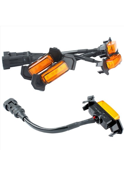 Toyota Tacoma Trd 2016 -2020 Ön Izgara Aydınlatma LED Grille Lights Kit 12 Pc (Amber Shell Sarı Işık) (Yurt Dışından) modelleri