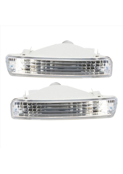 2x Araç Ön Tampon Toyota Land Cruiser Için Sinyal Lambası 80 Serisi 1991-1998 LC80 FJ80 FZJ80 HDJ80 HZJ80 4500 Sağ (Yurt Dışından)