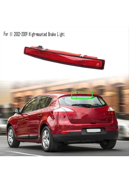 LED Arka Fren Işığı Renault Megane Mk2 Hatchback Grand Scenic Iı 2002-2009 Kırmızı (Yurt Dışından) indirimleri