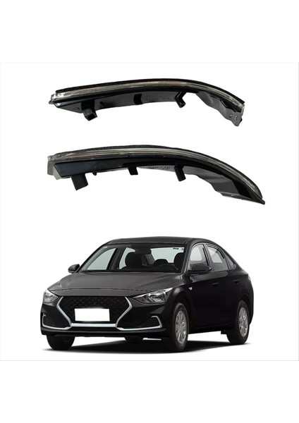Kia Elantra 2011-2024 Için Araba Dış Dikiz Yan Ayna Dönüş Sinyali Işık Lambası (Yurt Dışından) fırsatları