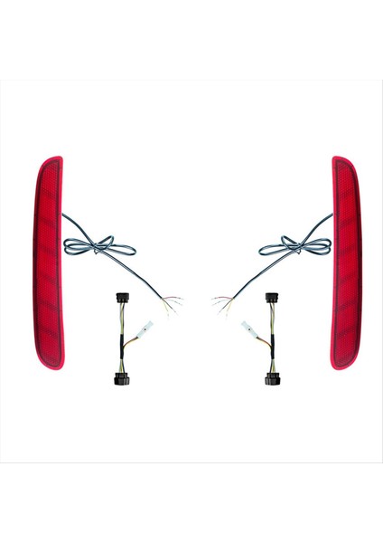 Araba Arka Tampon Reflektör Işığı Dinamik Dönüş Sinyal Honda N-Box 2017-2023 Arka Fren Işığı (Yurt Dışından)