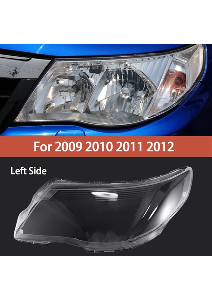 Subaru Forester Için 2009 2010 2012 2012 Otomobil Far Lens Kapak Far Lambası Otomatik Işık Kabuğu Sağ (Yurt Dışından) fiyatları
