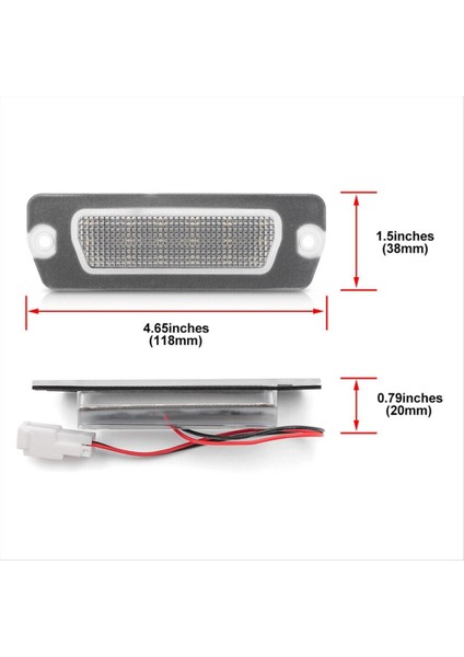 Maserati 4200/GT 2001-2007 Granturismo Grancabrio Araç Numarası Lambası (Yurt Dışından) fiyatları