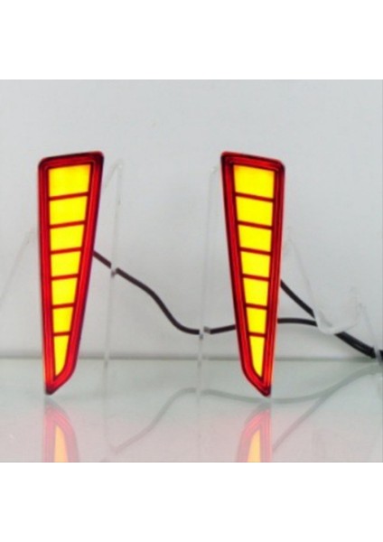 Araba LED Arka Tampon Fog Lambası Park Parkı Uyarı Işık Reflektör Lexus RX200T RX300 RX450H 2016-2020 (Yurt Dışından) fiyatları