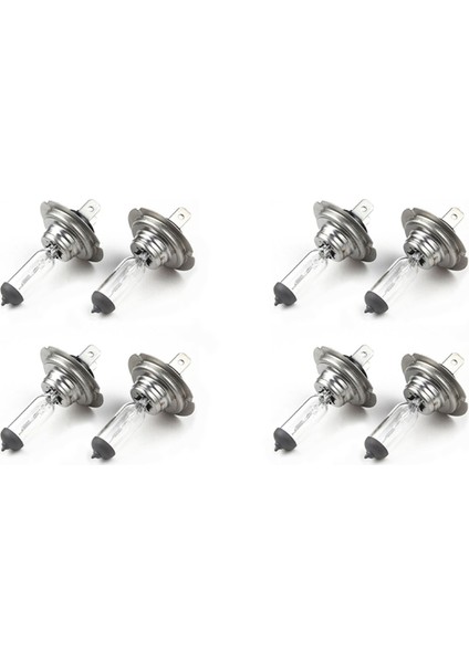 8 x H7 Araba Far Ampulleri 12V / 55W Halojen Standart Lamba Işığı (Yurt Dışından)