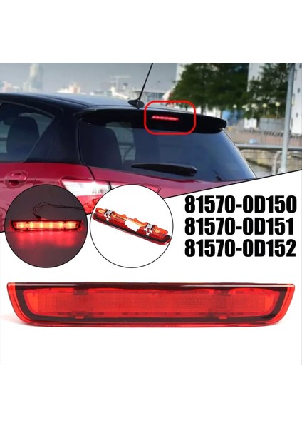 Toyota Yaris Mk3 2012-2020 81570-0D150 81570-0D151 Için Fren Işığı LED Işık Arka (Yurt Dışından) fırsatları