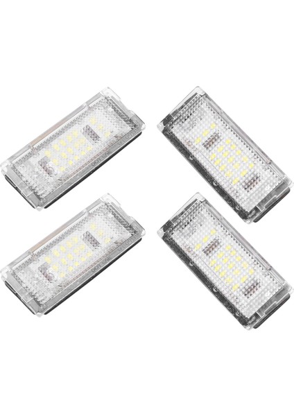Bmw E46 4d 1998-2003 Için 4x Araç Plakası Işık Plaka Işığı (Yurt Dışından)