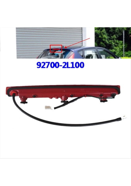 Araba Üçüncü Fren Işığı Arka Kuyruk Işığı Hyundai Için Uyarı Işığı I30 2007-2011 927002R000 927002L000 (Yurt Dışından) indirimleri