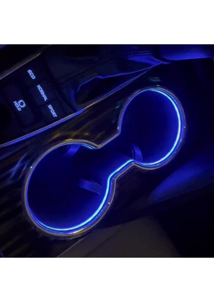 Toyota Highlander Için LED Fincan Tutucu Işığı XU70 2020-2024 Atmosfer Işıkları Buz Mavi Araba Iç Lamba (Yurt Dışından) indirimleri