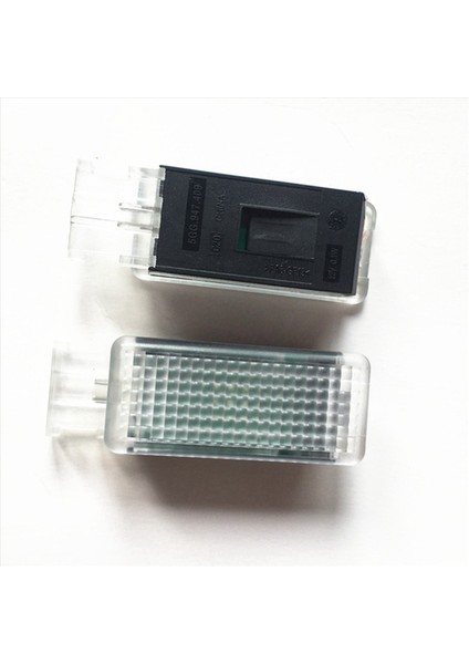 4x LED Footway Hafif Ayak Lamba Kablosu Kablo Kablo Demeti Passat B7 B8 cc Golf 7 Mk7 7 5 Jetta Tiguan Mk2 5GG947409 (Yurt Dışından)