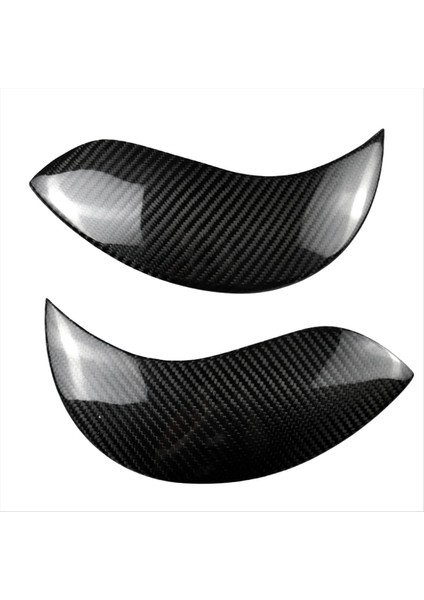 Araba Ön Far Kaş Kafası Işık Göz Kapağı Kaş Karbon Fiber Trim Bmw Mini R55 R56 R57 R60 (Yurt Dışından) indirimleri